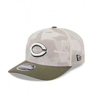 Cincinnati Reds New Era 2025 Armed Forces Day 9SEVENTY Camo Baseball Hat OSFM